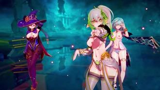  原神莫娜同人无码高清画廊，性感身材火辣诱惑大放送！ 