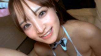 FC2-PPV-4815037 【無碼】擁有傲人F罩杯的日裔混血美女！超萌乳牛裝⤴ 比基尼包裹下，美胸搖曳⤴ 首次吞精表演！乳交內射 ※高清特典